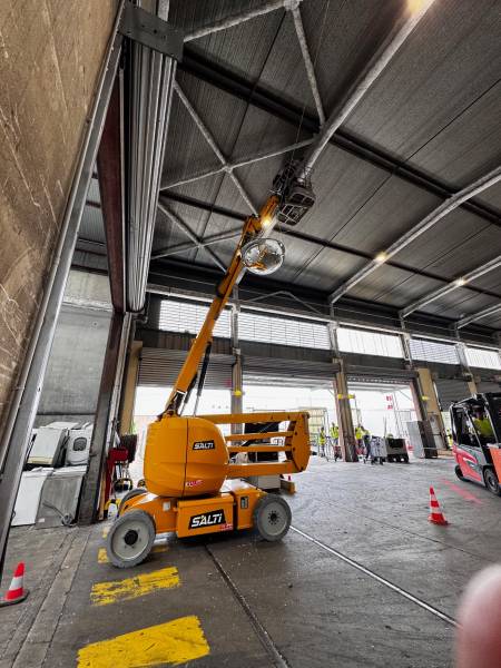 Utilisation d'une nacelle